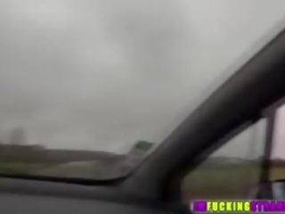 Fransuz gyzyl saçly hitchhiker nikita belluci gets fucked by dude