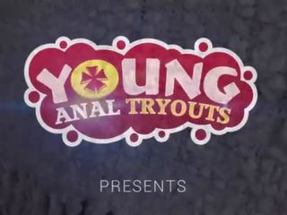Young Anal Tryouts - Dude teases honey