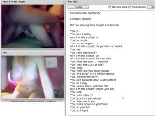 Chatroulette #77 Horny Couple Suck And Long Fuck