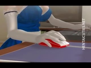 3D Hentai Maid Gets Fucked And Cummed