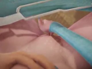 Futa frozen - elsa mendapat creampied oleh anna - 3d seks klip
