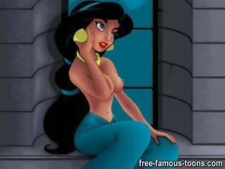 Aladdin 과 재스민 속 섹스
