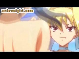 Bekötött fel hentai kemény fasz által kétnemű anime videó