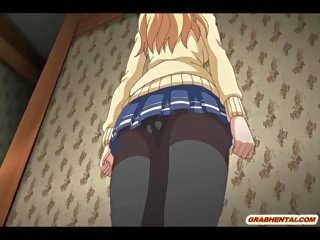 Gjoksmadhe anime bashkëarsimim anale fucked