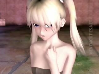 Pigtailed 9d anime cutie dostane fucked