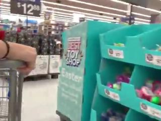 A Real Freak Recording a excellent chick at Walmart -