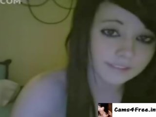 Emo Amazing Hot Young Goth Teen Webcam