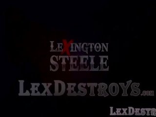 Busty and brunette Payton Sinclaire gets destroyed by Lexington Steele