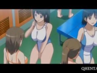 Sexy Hentai Girls Taken Hard In Locker Room