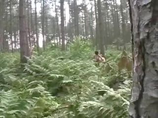 Joder en bosque