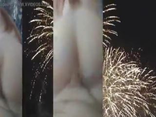 4th Of July sex video Celebration Face Fuck And Creampie